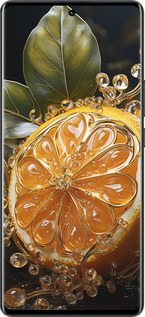 Силиконовый чехол Лимон для Vivo X80 Pro - 5647u-2630 изображение 