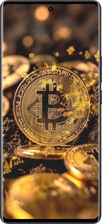 Силиконовый чехол Золотая лихорадка биткойна для Vivo X80 Pro - 6089u-2630 изображение 