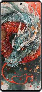 Силиконовый чехол Стихия огня для Vivo X80 Pro - 6101u-2630 изображение 