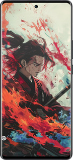 Силиконовый чехол Битва стихий для Vivo X80 Pro - 6110u-2630 изображение 