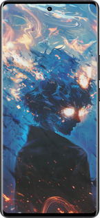 Силиконовый чехол Сатору Годжо для Vivo X80 Pro - 6129u-2630 изображение 