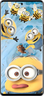 Силиконовый чехол Миньоны для Vivo X80 Pro - 6386u-2630 изображение 