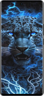 Силиконовый чехол Ледяной леопард для Vivo X80 Pro - 6460u-2630 изображение 