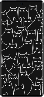 Силиконовый чехол С изображением кошек для Vivo X80 Pro - 6470u-2630 изображение 