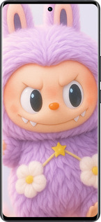 Силиконовый чехол Лабубу для Vivo X80 Pro - 6708u-2630 изображение 