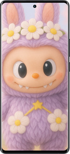 Силиконовый чехол Лабубу 1 для Vivo X80 Pro - 6709u-2630 изображение 