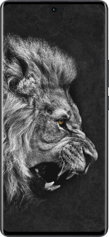 Силиконовый чехол Лев для Vivo X80 Pro - 1080u-2630 изображение 