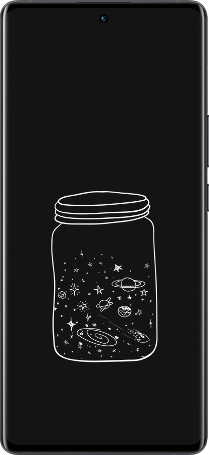 Силиконовый чехол Космос в банке для Vivo X80 Pro - 4297u-2630 изображение 