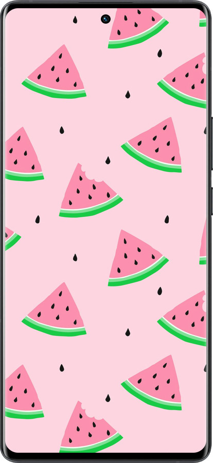 Силиконовый чехол Розовый арбуз для Vivo X80 Pro - 4314u-2630 изображение 