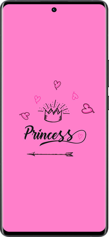 Силиконовый чехол Princess для Vivo X80 Pro - 4361u-2630 изображение 