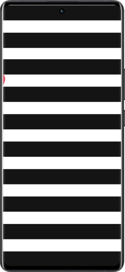 Силіконовий чехол Чорно-білі смуги для Vivo X80 Pro - 4461u-2630 изображение 