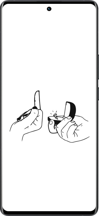 Силиконовый чехол Предложение для Vivo X80 Pro - 4898u-2630 изображение 