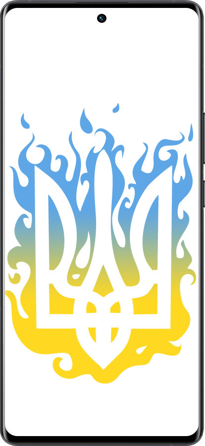 Силіконовий чехол Герб v1 для Vivo X80 Pro - 5258u-2630 изображение 