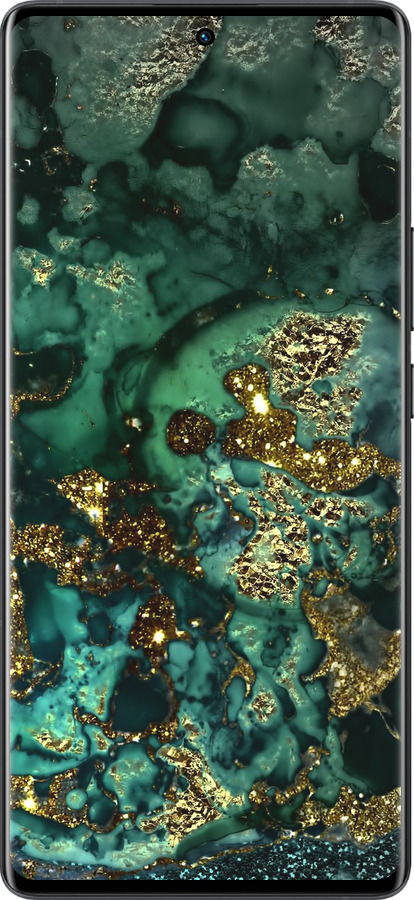 Силиконовый чехол Мрамор золото богатство для Vivo X80 Pro - 5419u-2630 изображение 