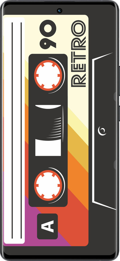 Силиконовый чехол Кассета с90 v4 для Vivo X80 Pro - 5532u-2630 изображение 