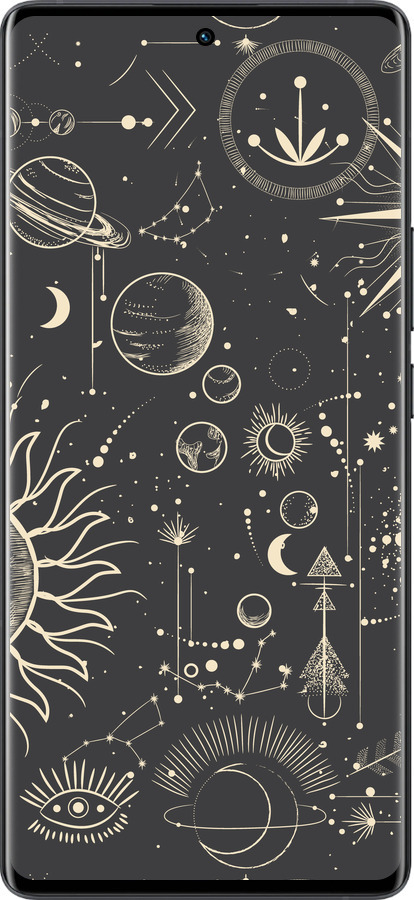 Силіконовий чехол Фаза місяця для Vivo X80 Pro - 5605u-2630 изображение 