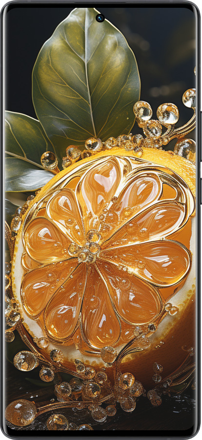 Силиконовый чехол Лимон для Vivo X80 Pro - 5647u-2630 изображение 