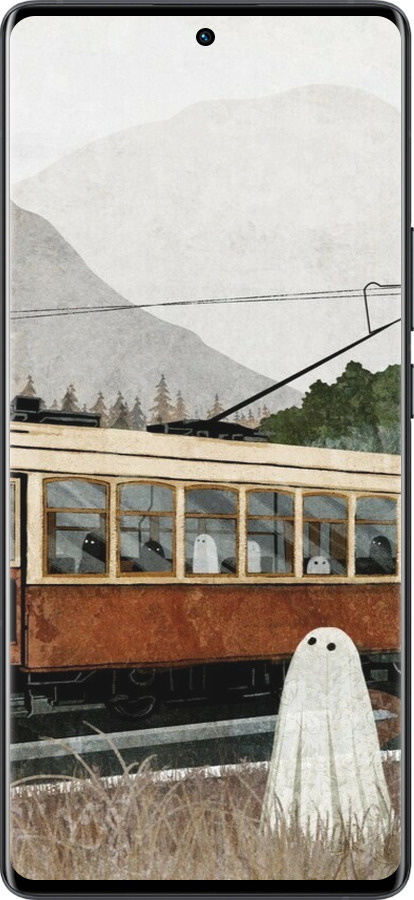 Силиконовый чехол Призрак 2 для Vivo X80 Pro - 6247u-2630 изображение 