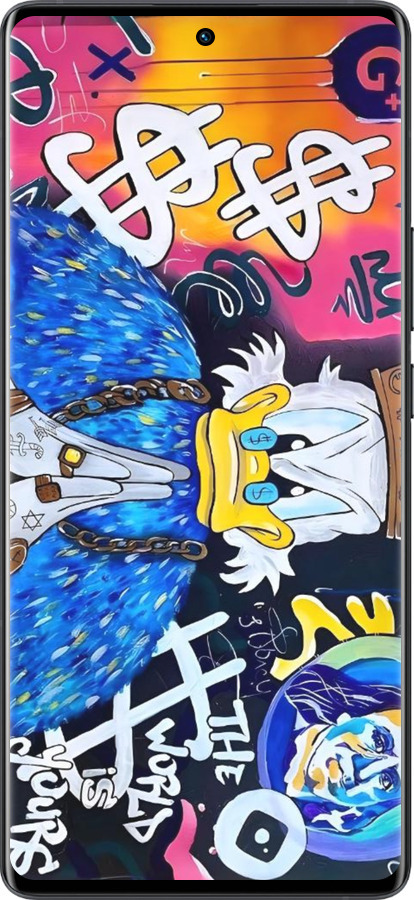 Силиконовый чехол Скрудж 2 для Vivo X80 Pro - 6285u-2630 изображение 