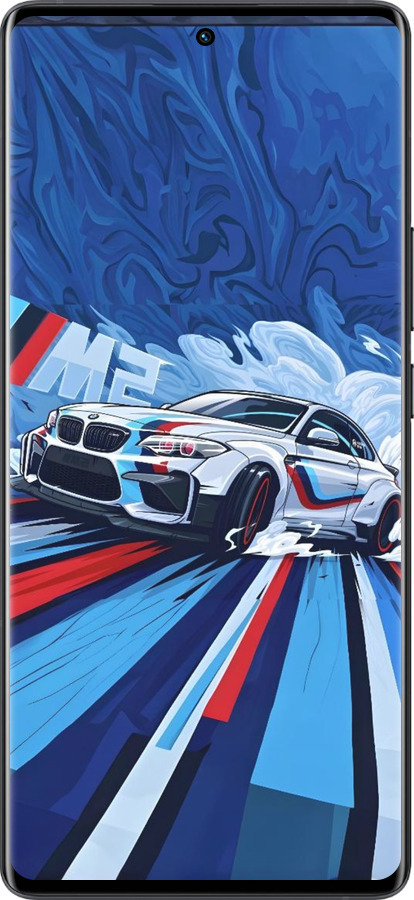 Силиконовый чехол БМВ для Vivo X80 Pro - 6292u-2630 изображение 