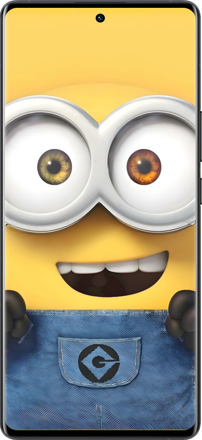 Силиконовый чехол Миньон для Vivo X80 Pro - 6389u-2630 изображение 