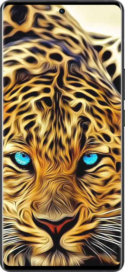 Силіконовий чехол Леопард для Vivo X80 Pro - 6611u-2630 изображение 