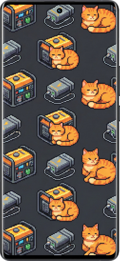 Силиконовый чехол Autonomous Zone для Vivo X80 Pro - 6771u-2630 изображение 