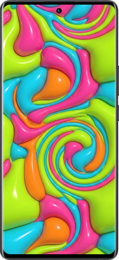 Силиконовый чехол Y2K Jelly Dream для Vivo X80 Pro - 6780u-2630 изображение 