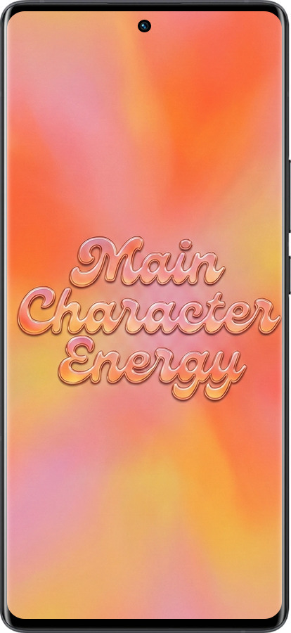 Силіконовий чехол Aura Gradient Main Character Energy Aesthetic Y2K для Vivo X80 Pro - 6783u-2630 изображение 