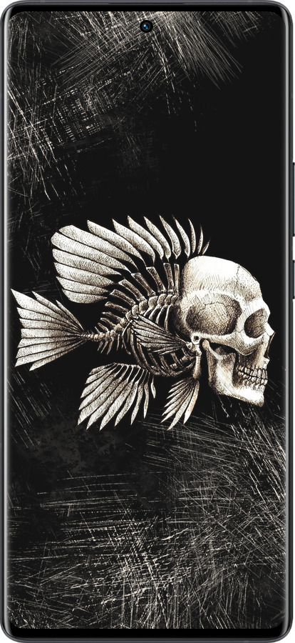 Силиконовый чехол Рыбо-человек для Vivo X80 Pro - 683u-2630 изображение 