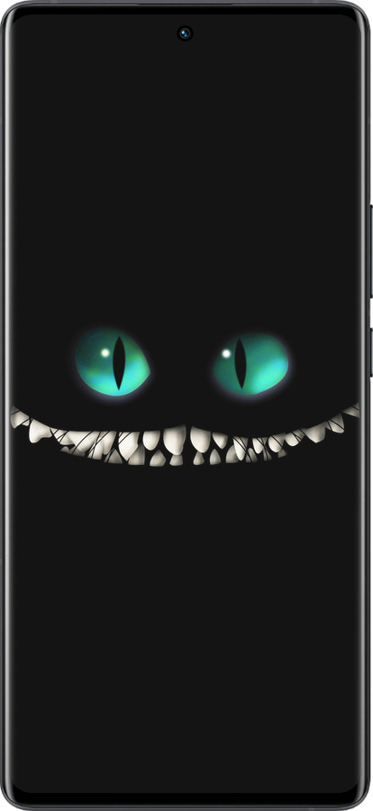 Силиконовый чехол Чеширский кот для Vivo X80 Pro - 689u-2630 изображение 