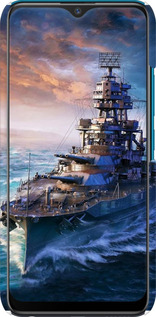 3D пластиковый матовый чехол Военный корабль, world of tanks, wargaming для Vivo Y11 - 6461m-629 изображение 