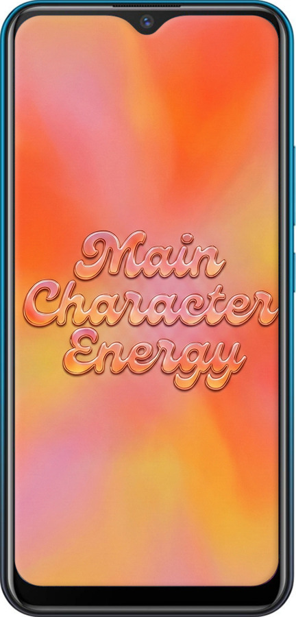 TPU чехол Aura Gradient Main Character Energy Aesthetic Y2K для Vivo Y17 - 6783b-1447 изображение 