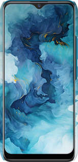 3D пластиковый матовый чехол Акварель для Vivo Y17 - 6320m-1447 изображение 