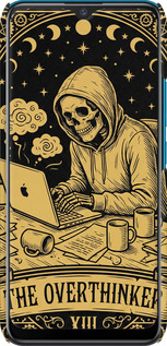 3D пластиковый матовый чехол The Overthinker для Vivo Y15 - 6774m-1791 изображение 