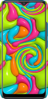 3D пластиковый матовый чехол Y2K Jelly Dream для Vivo Y15 - 6780m-1791 изображение 