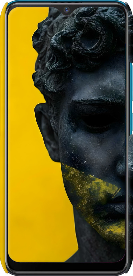 3D пластиковий матовий чехол Статуя арт для Vivo Y15 - 6330m-1791 изображение 