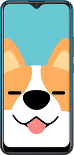 Силиконовый чехол Корги для Vivo Y15 - 6280u-1791 изображение 