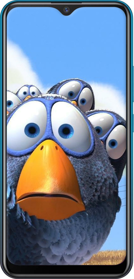 Силиконовый чехол Angry Birds для Vivo Y15 - 6008u-1791 изображение 