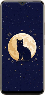 TPU чехол Cute Cat Celestial/Witchy для Vivo Y19 - 6787b-630 изображение 