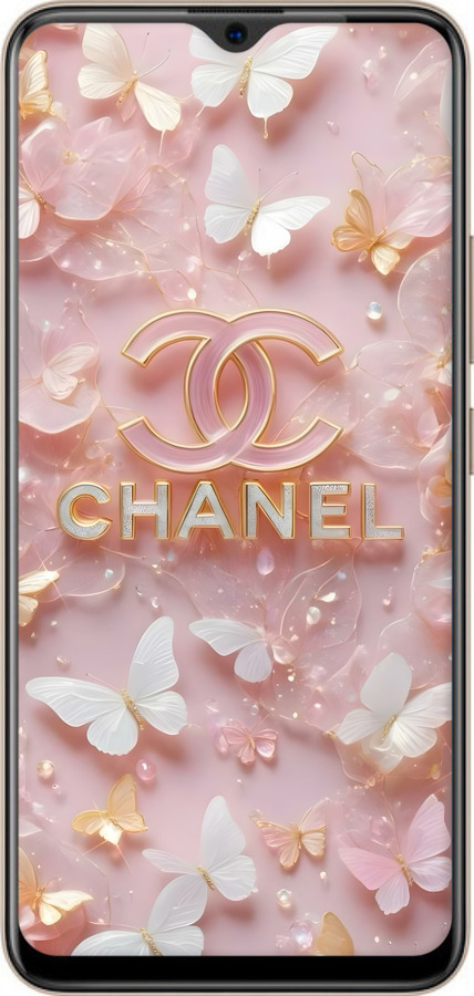 TPU чехол Шанель для Vivo Y19 - 6366b-630 изображение 