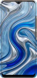 3D пластиковый матовый чехол Liquid Chrome для Vivo Y19 - 6781m-630 изображение 