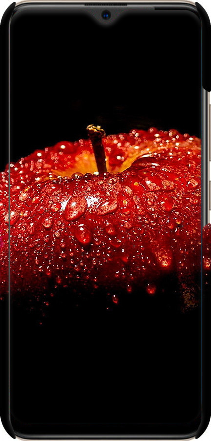 3D пластиковий матовий чехол Яблуко для Vivo Y19 - 6022m-630 изображение 