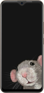Силіконовий чехол The Peeking Rat для Vivo Y19 - 6442u-630 изображение 