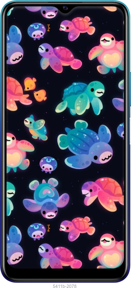 TPU чехол № 5411 для Vivo Y20 - 5411b-2078 изображение 