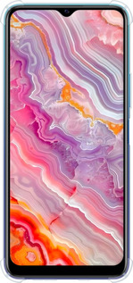 Силіконовий протиударний с посиленими кутами чехол Мрамор 2 для Vivo Y20 - 6307sp-2078 изображение 