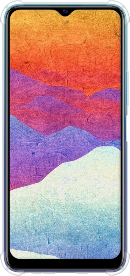 Силикон с усиленными углами чехол Горный закат для Vivo Y20 - 6479sp-2078 изображение 