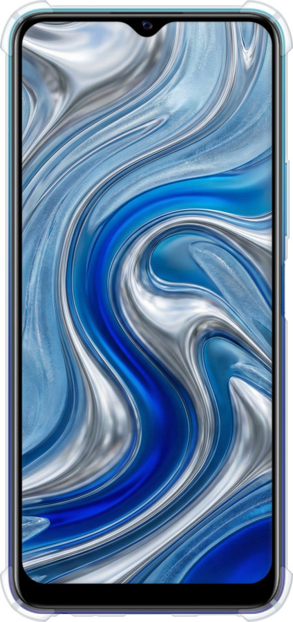 Силіконовий протиударний с посиленими кутами чехол Liquid Chrome для Vivo Y20 - 6781sp-2078 изображение 