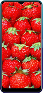 2D пластиковый чехол Клубника для Vivo Y20 - 6020t-2078 изображение 