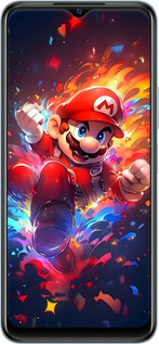 TPU чехол Супер Марио для Vivo Y21s - 6342b-2550 изображение 